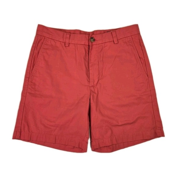 VINEYARD VINES Men's Size 30 Salmon Red Breaker‎ Shorts 7" Inseam Preppy Classic - Picture 1 of 7